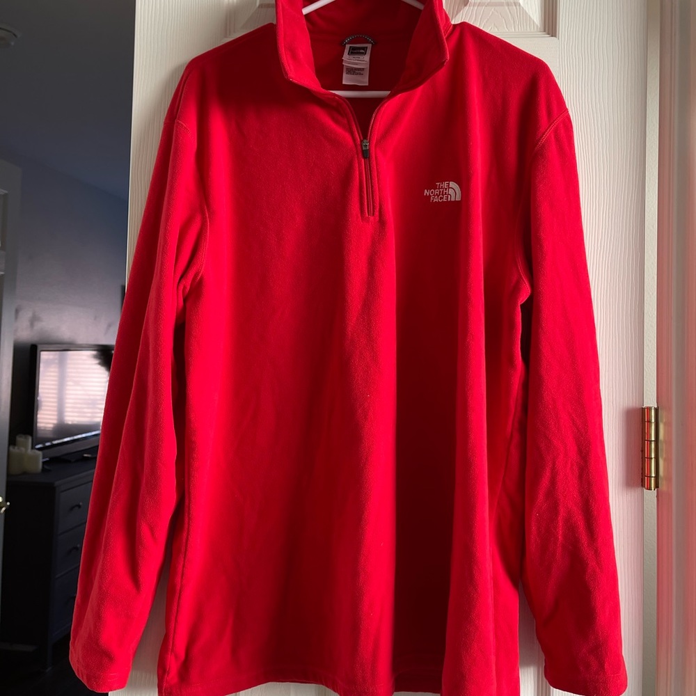 North face Quarter Zip Fleece Jacket